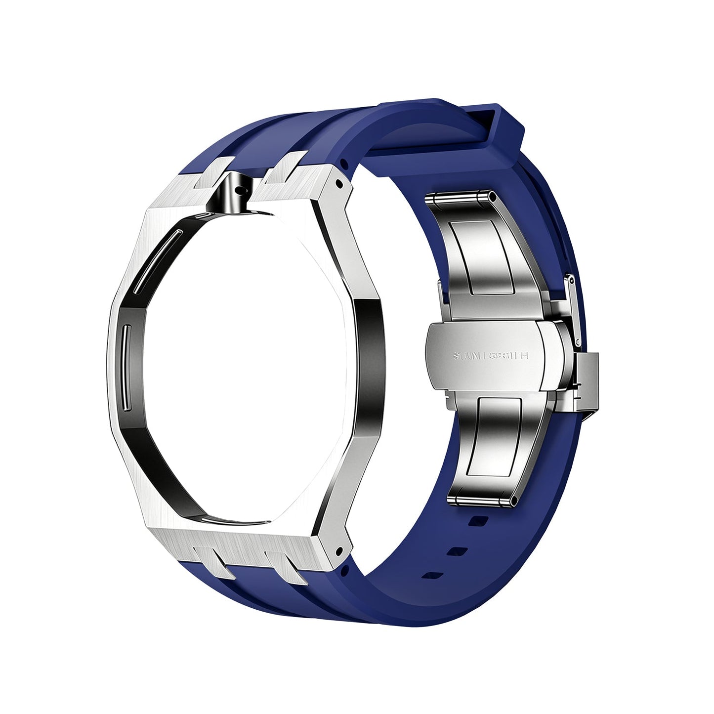Silver Frame Blue steel Royal Pop wrist adapter