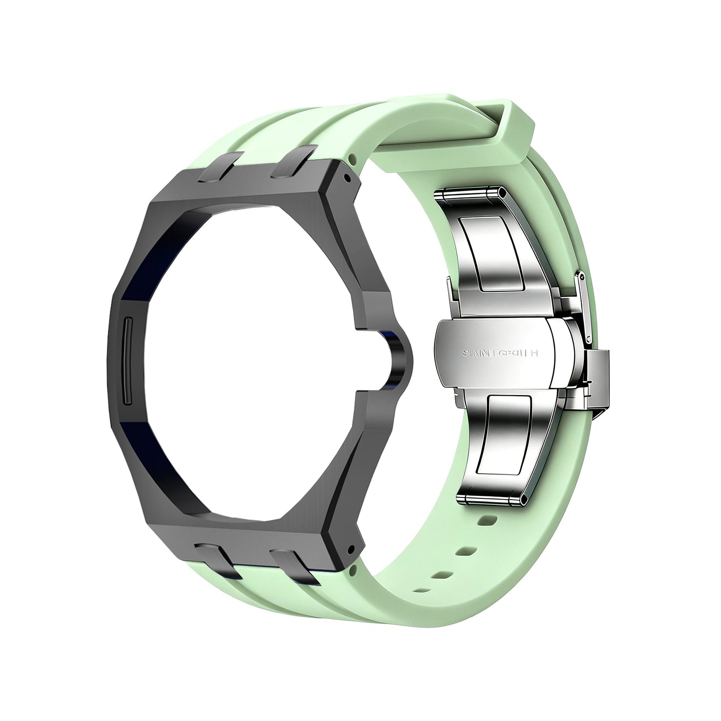Black Frame Mint Green steel Royal Pop wrist adapter