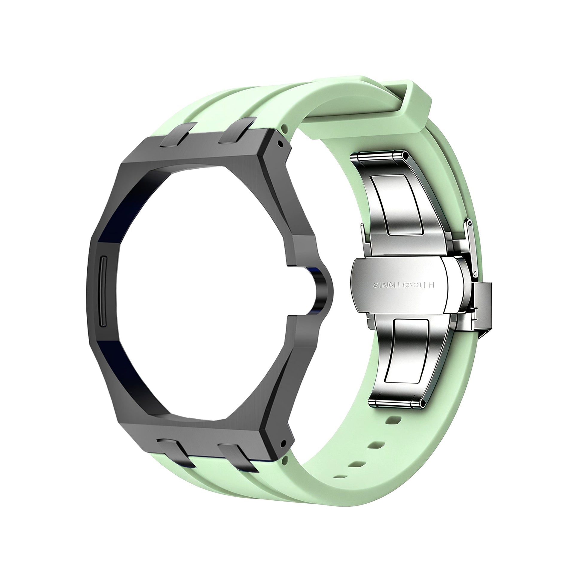 Black Frame Mint Green steel Royal Pop wrist adapter