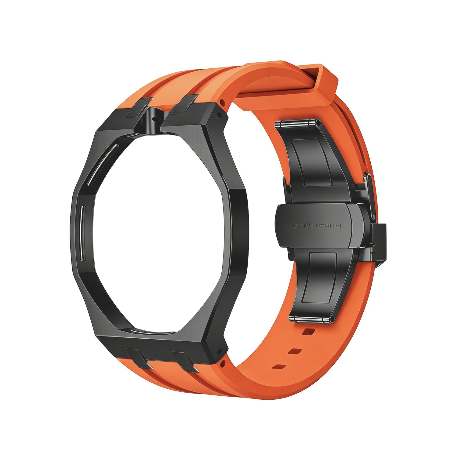 Black Frame Orange steel Royal Pop wrist adapter