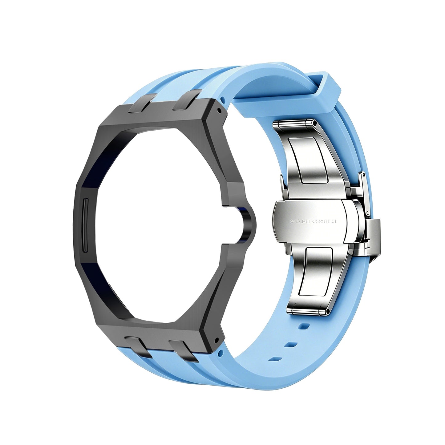 Black Frame Baby Blue steel Royal Pop wrist adapter