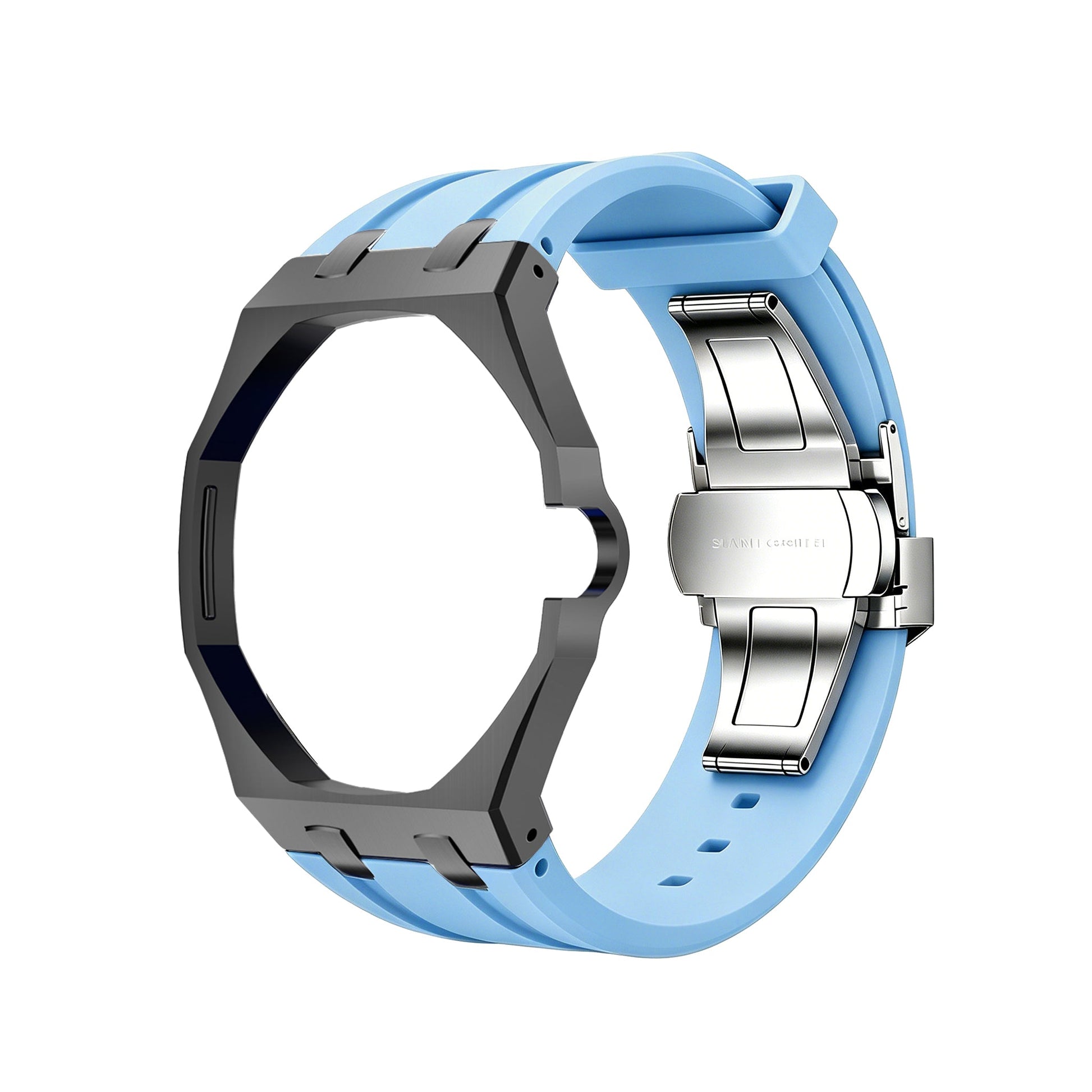 Black Frame Baby Blue steel Royal Pop wrist adapter