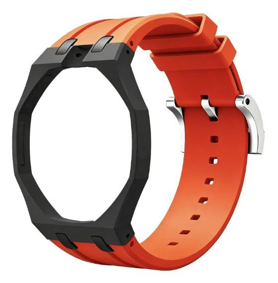 Nero Arancio · Sport Rubber — Royal Pop Wrist Adapter