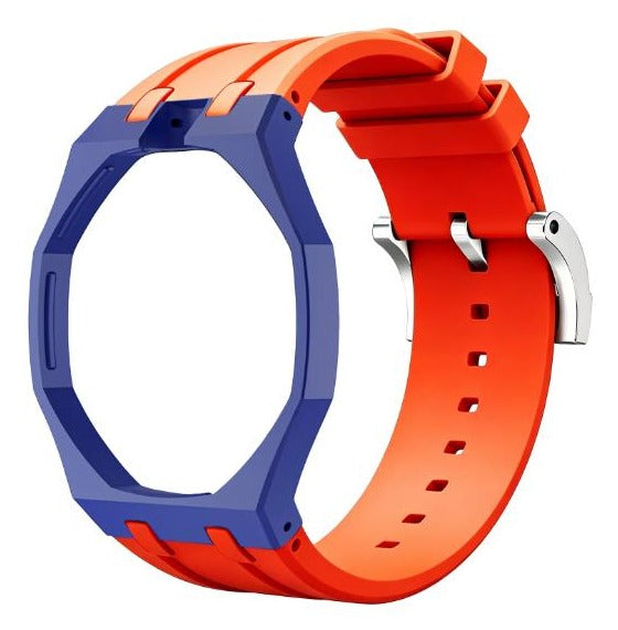 Navy Arancio · Sport Rubber — Royal Pop Wrist Adapter