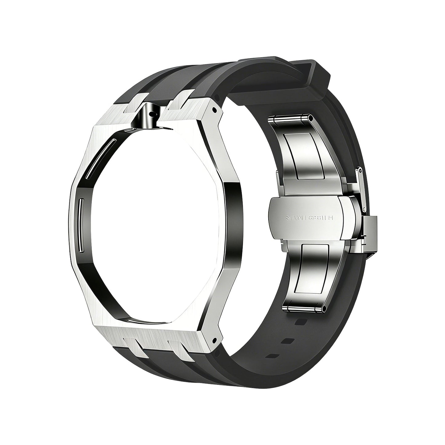 Silver Frame Black steel Royal Pop wrist adapter