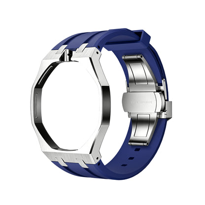 Royal Wristband Metal + Silicone Wrist Adapter — Silver Frame · fits all Royal Pop models