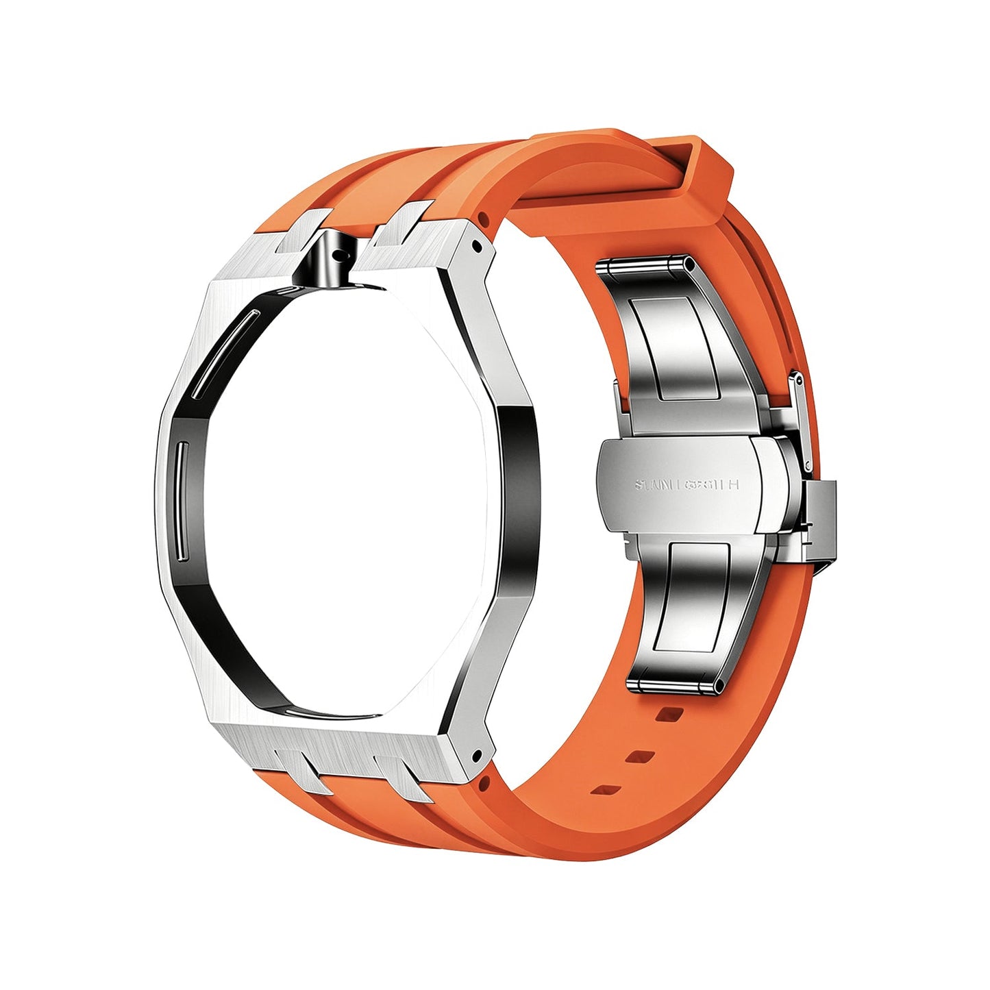 Silver Frame Orange steel Royal Pop wrist adapter