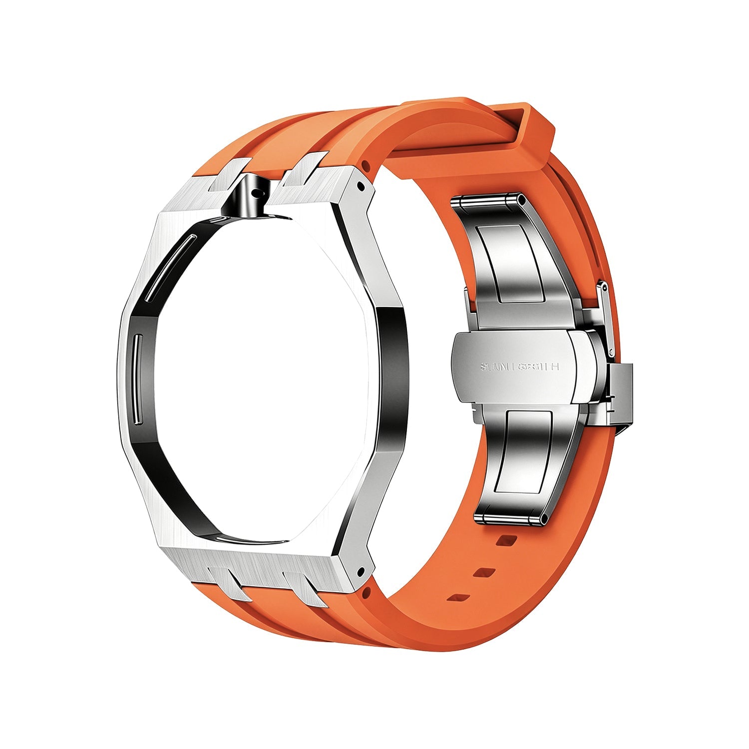 Silver Frame Orange steel Royal Pop wrist adapter