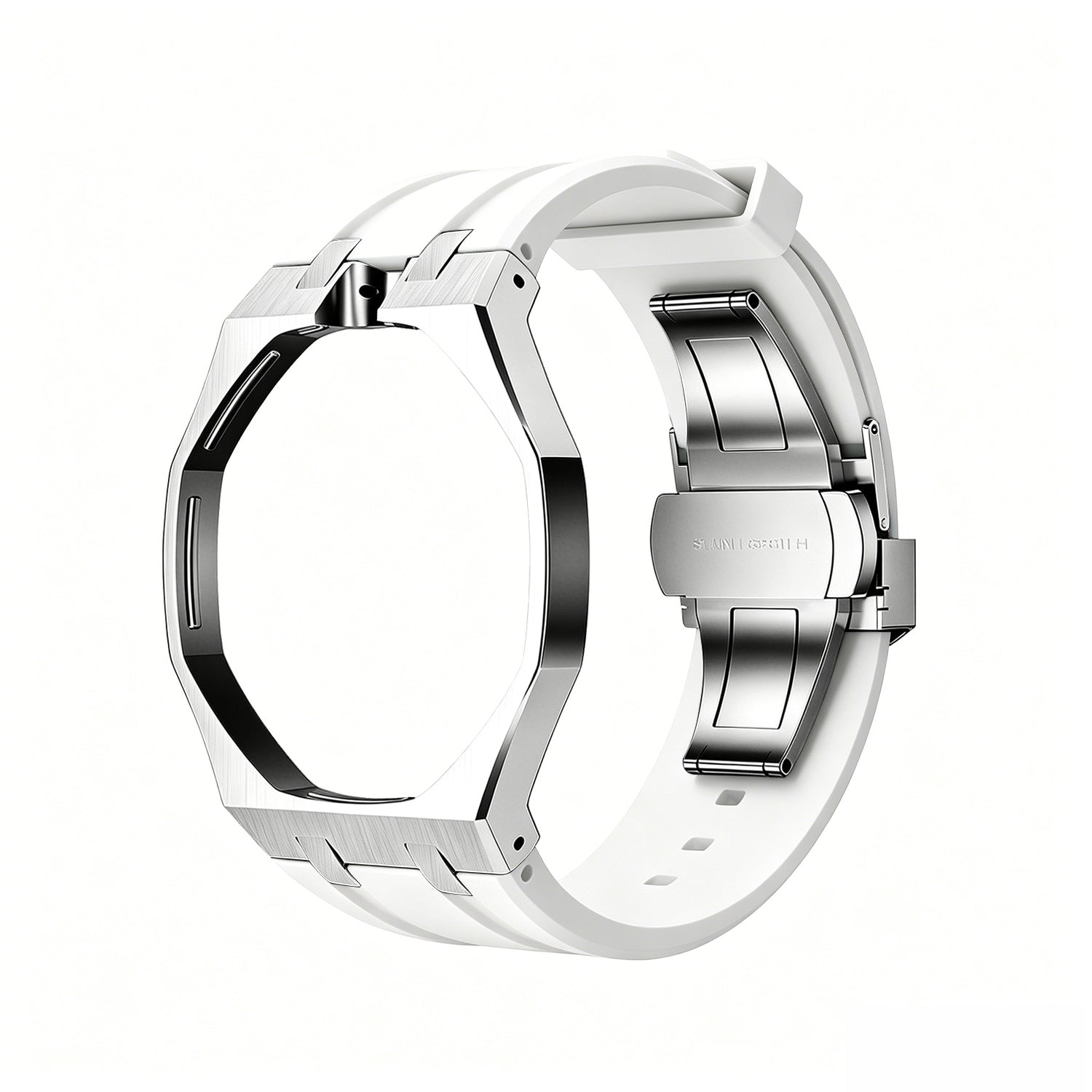 Silver Frame White steel Royal Pop wrist adapter
